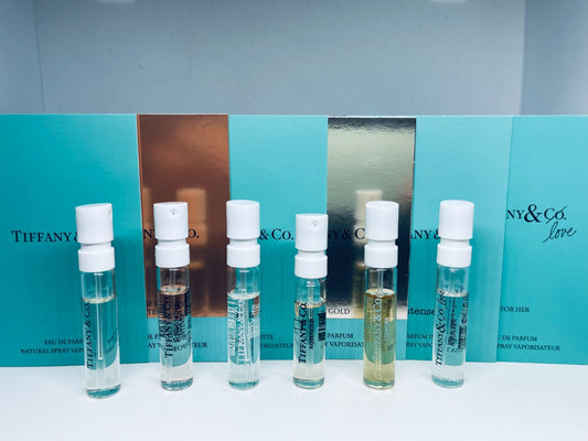 Tiffany & Co Her Women Perfume Collection Sample Spray 6pcs Set