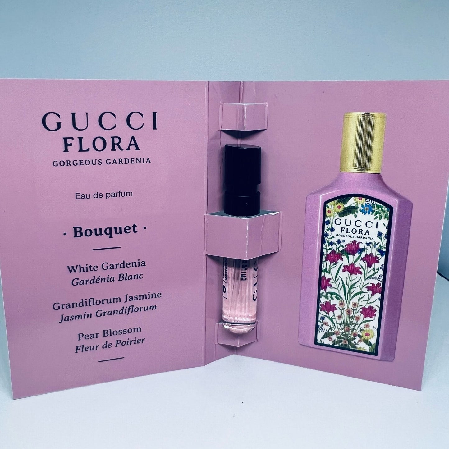 Gucci Flora Gorgeous Women Perfume Collection Sample Spray 5Pc Set