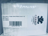 10x CREED Virgin Island Water EDP Official Card Sample Spray 1.7ml
