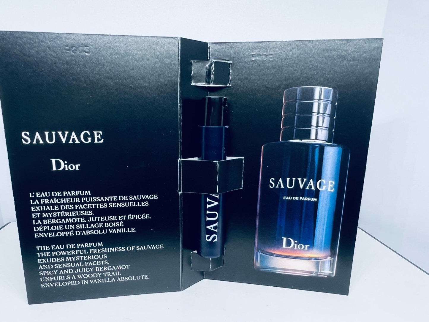 Dior Sauvage Perfume Collection Sample Spray Vials 5pc Set