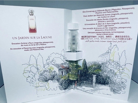Hermes Un Jardin Sur La Lagune EDT Sample Spray 2ml