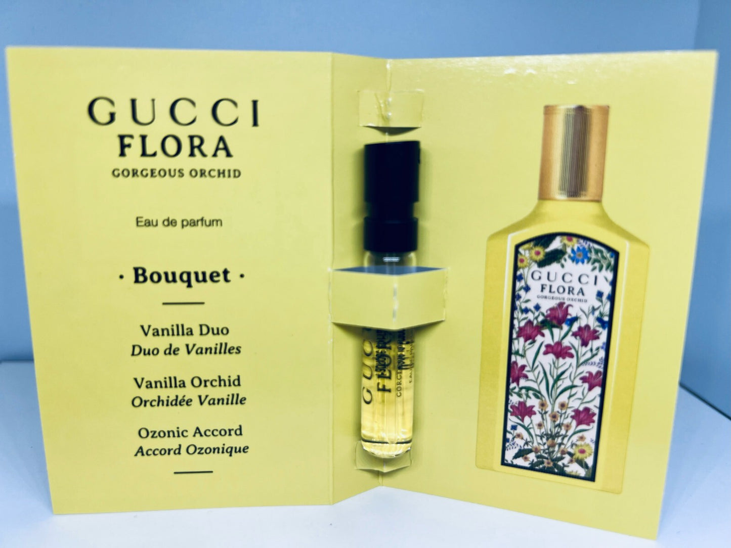 Gucci Flora Gorgeous Women Perfume Collection Sample Spray 5Pc Set