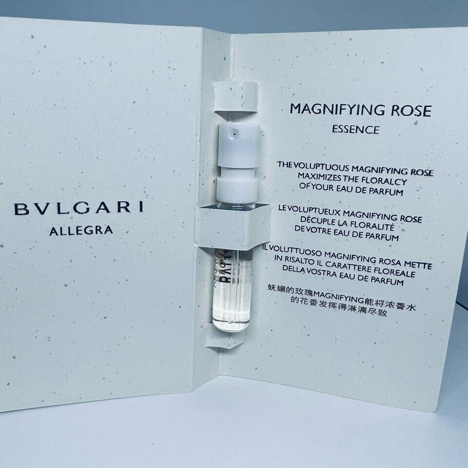 Bvlgari Allegra Magnifying Rose Essence Eau de Parfum Sample - 1.5ml/0.05oz