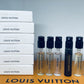 Louis Vuitton Men Perfumes Collection Sample Vials Spray 2ml /0.06oz 6Pc Set