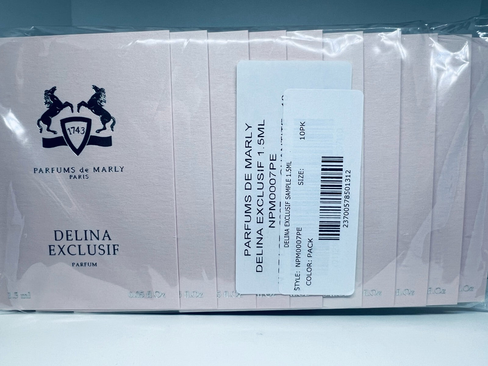 Parfums De Marly Delina Exclusif Eau de Parfum x 10 Sample Spray 1.5ml Each