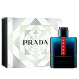 PRADA Luna Rossa Ocean Men`s Eau de Toilette Spray 3.3 oz / 100 ml New in Box