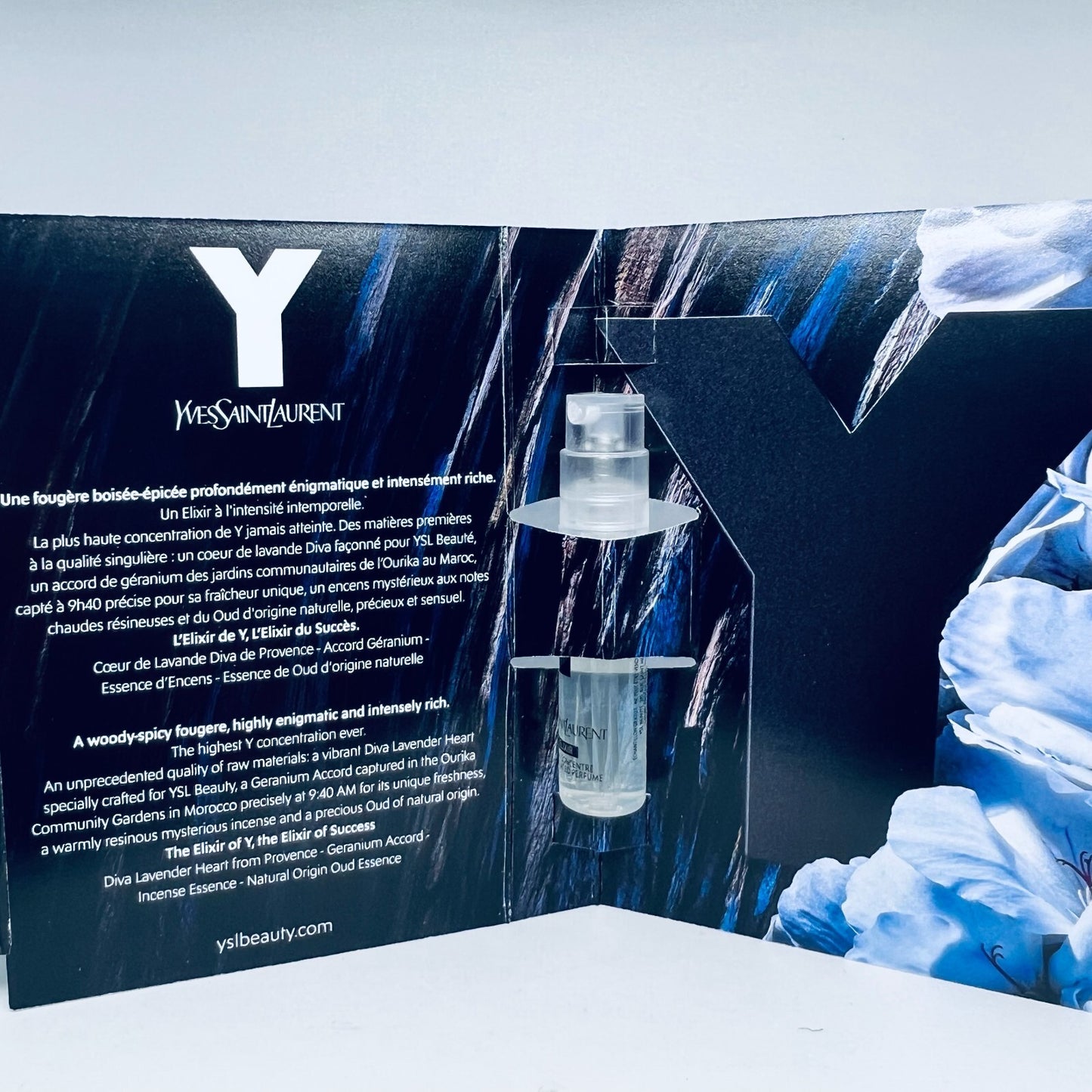 Yves Saint Laurent Cologne Collection Sample Spray Vials 1.2ml / 0.04oz 10pc Set