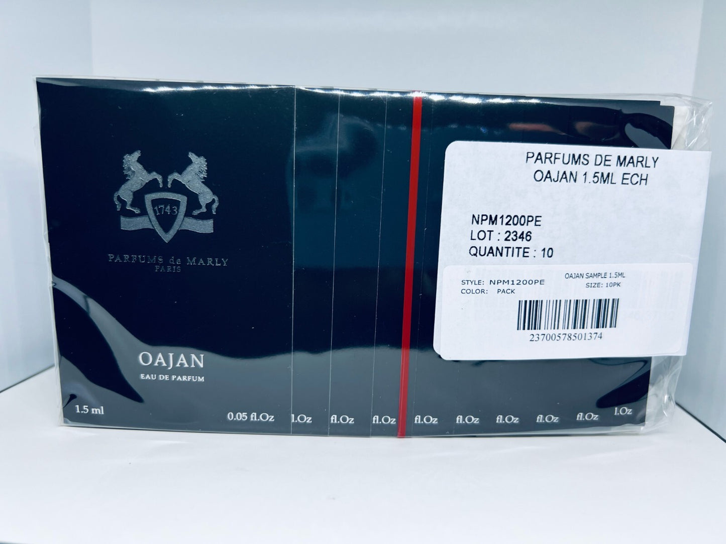 Parfums De Marly OAJAN Eau de Parfum x 10 Sample Vials Spray 1.5ml Each