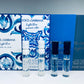 Dolce & Gabbana Lighe Blue Perfume Collection For Men Sample Spray 4pc Set