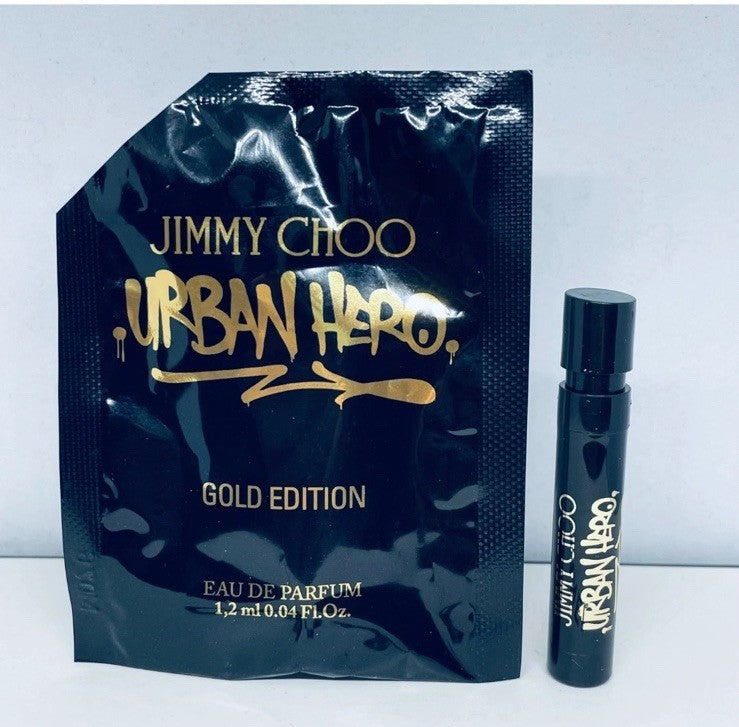 Jimmy Choo Urban Hero Gold Edition Eau de Parfum Sample Spray 1.2ml