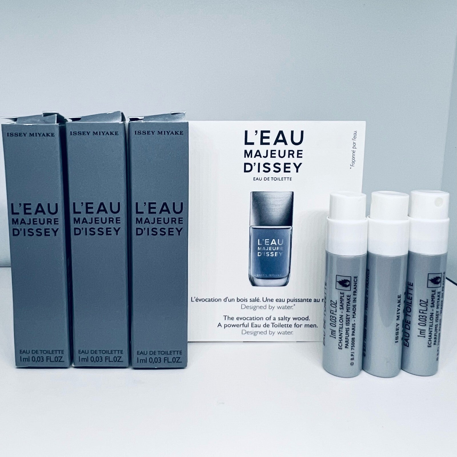 3 Issey Miyake Perfume Sample Spray 0.6ml/1ml -Choose Your Scents