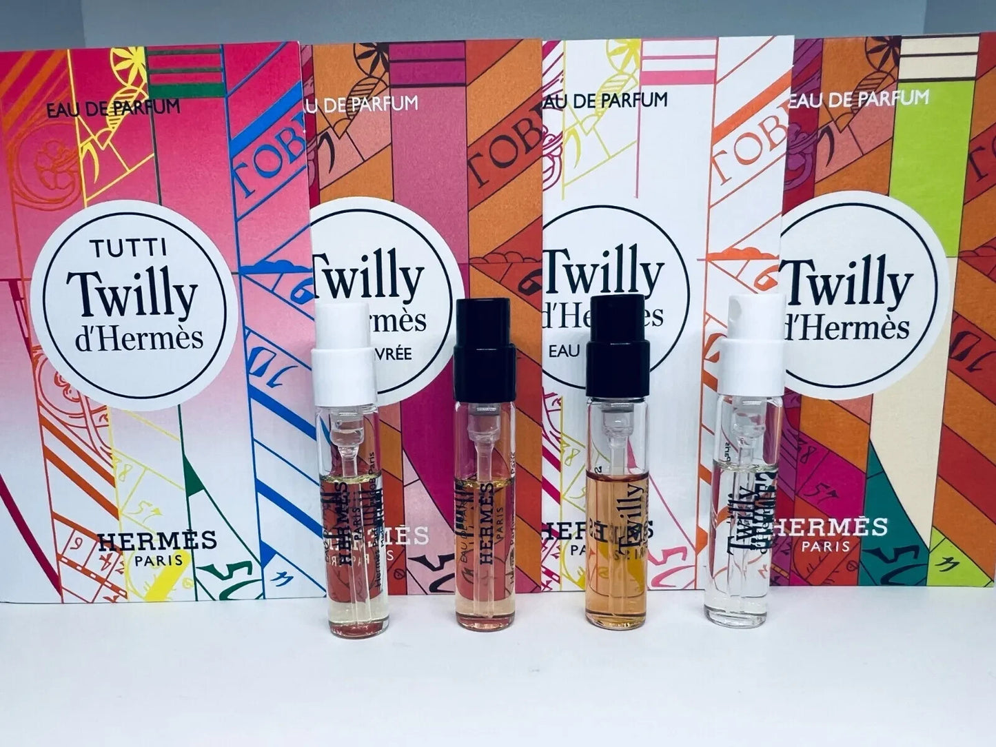 Hermes Twilly d'Hermes Perfume Collection For Women Sample 4pc Set