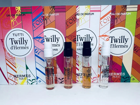 Hermes Twilly d'Hermes Perfume Collection For Women Sample 4pc Set