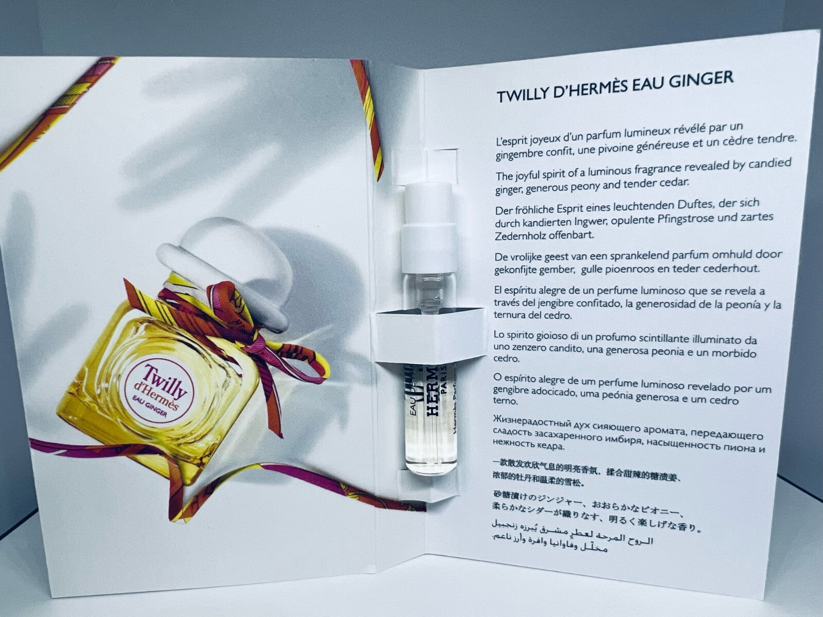 Hermes Twilly d'Hermes Perfume Collection For Women Sample 4pc Set