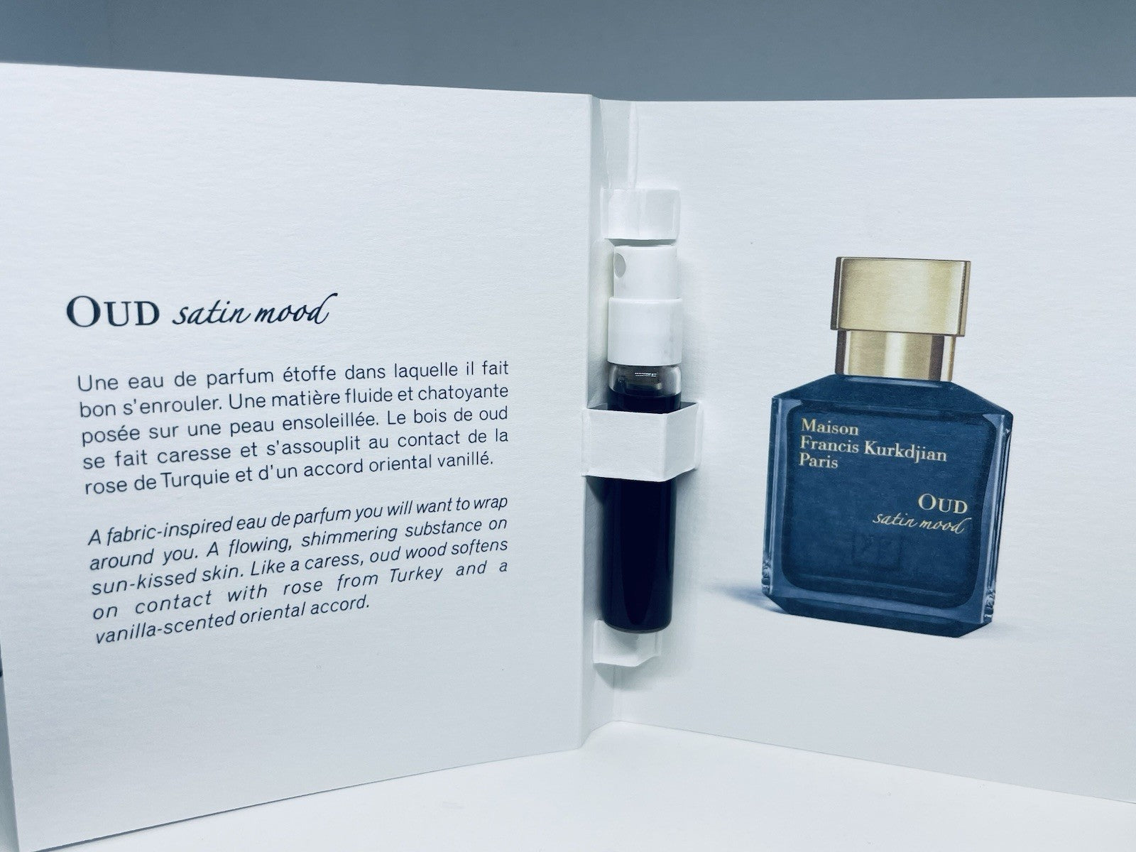 Maison Francis Kurkdjian Oud Perfume Discover Collection Sample Spray 6pc Set