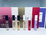 Coach Perfume Collection For Women Sample Spray Vial 8pc Set