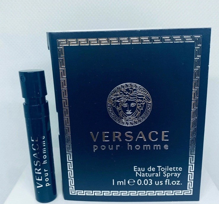 Versace Pour Homme Eau de Toilette Sample Spray 1ml