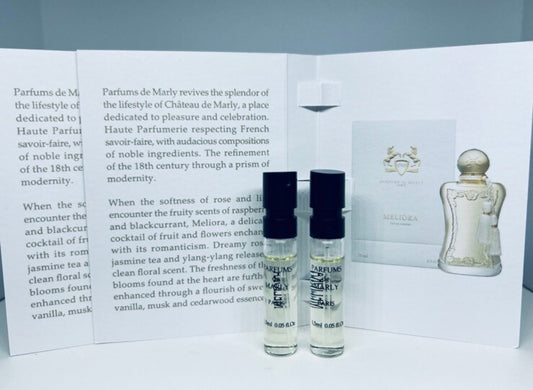 2Pc Parfums De Marly Meliora EDP Perfume Sample Spray 1.5ml
