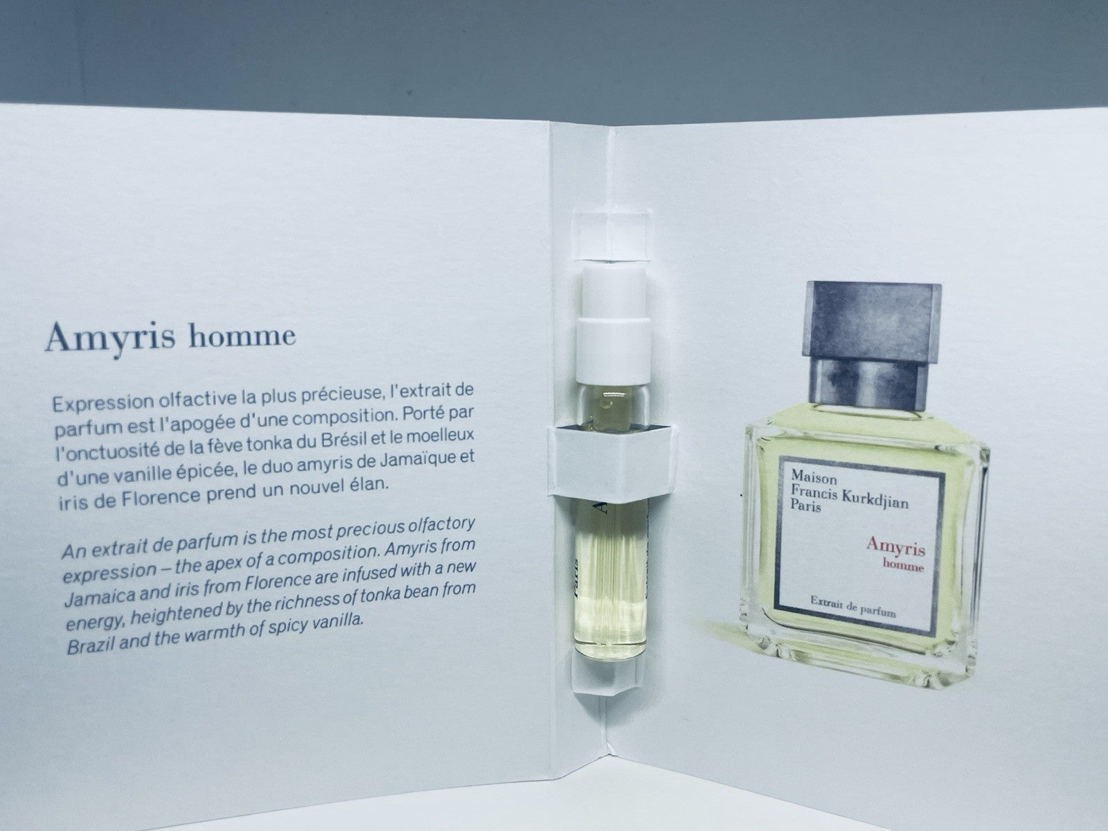 Maison Francis Kurkdjian Men Perfume Collection Sample Spray 10pc Set
