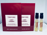 2 Tom Ford Lost Cherry Eau de Parfum Sample Spray 1.5ml