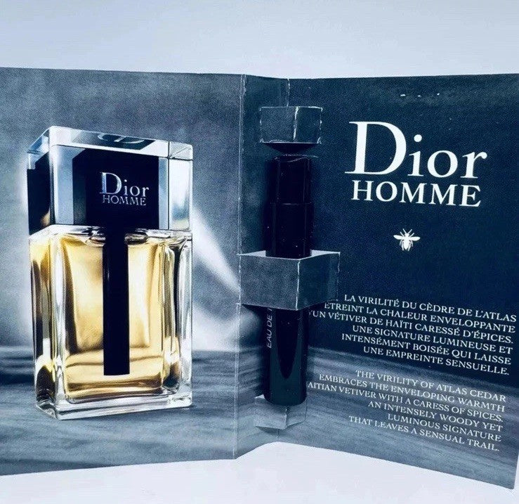 Dior Homme Eau de Toilette Sample Spray Vials 1ml
