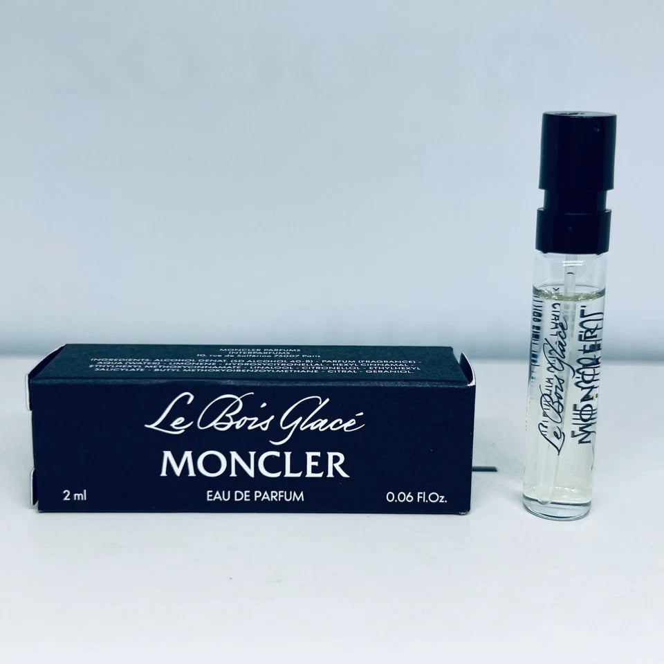 Moncler Le Bois Glace Eau de Parfum Sample Spray 2ml/0.06oz