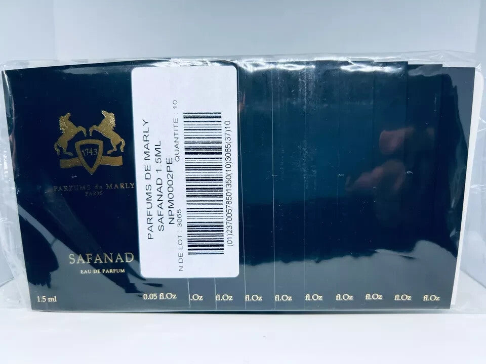 Parfums De Marly Safanad Eau de Parfum x 10 Sample Spray 1.5ml