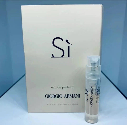 Giorgio Armani Si Eau de Parfum Sample Spray 1.2ml