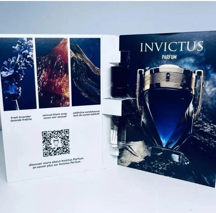 Paco Rabanne Invictus Parfum Sample Spray 1.5ml