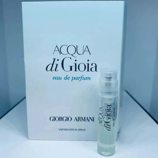 Giorgio Armani Acqua di Gioia Eau de Parfum Sample Spray 1.2ml