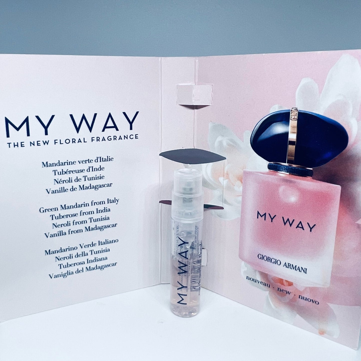 Giorgio Armani My Way Perfume Collection Sample Spray Vials 6pcs Set