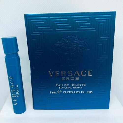 Versace Perfume Collection For Men Sample Spray Vials 8Pc Set