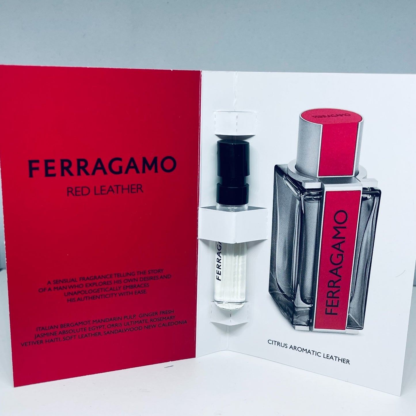 Salvatore Ferragamo Pour Homme Cologne Collection Sample Spray 7pc Set