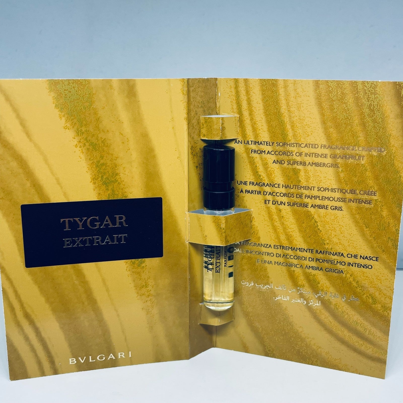 Bvlgari Le Gemme Tygar Extrait Parfum Sample Spray 1.5ml/0.05oz