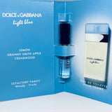 Dolce & Gabbana Lighe Blue Pour Femme Eau de Toilette Sample Spray 1.5ml