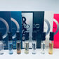 Salvatore Ferragamo Pour Homme Cologne Collection Sample Spray 7pc Set