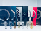 Salvatore Ferragamo Pour Homme Cologne Collection Sample Spray 7pc Set