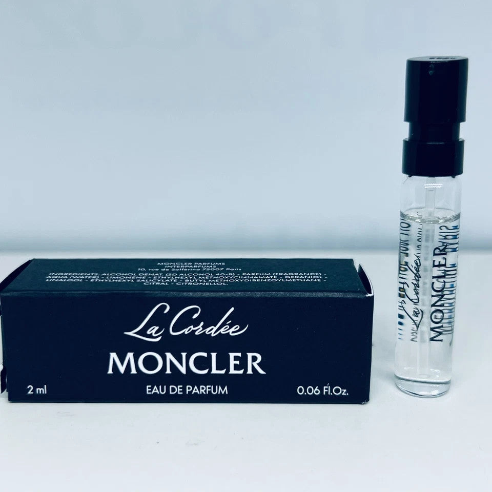 Moncler La Cordee Eau de Parfum Sample Spray 2ml/0.06oz