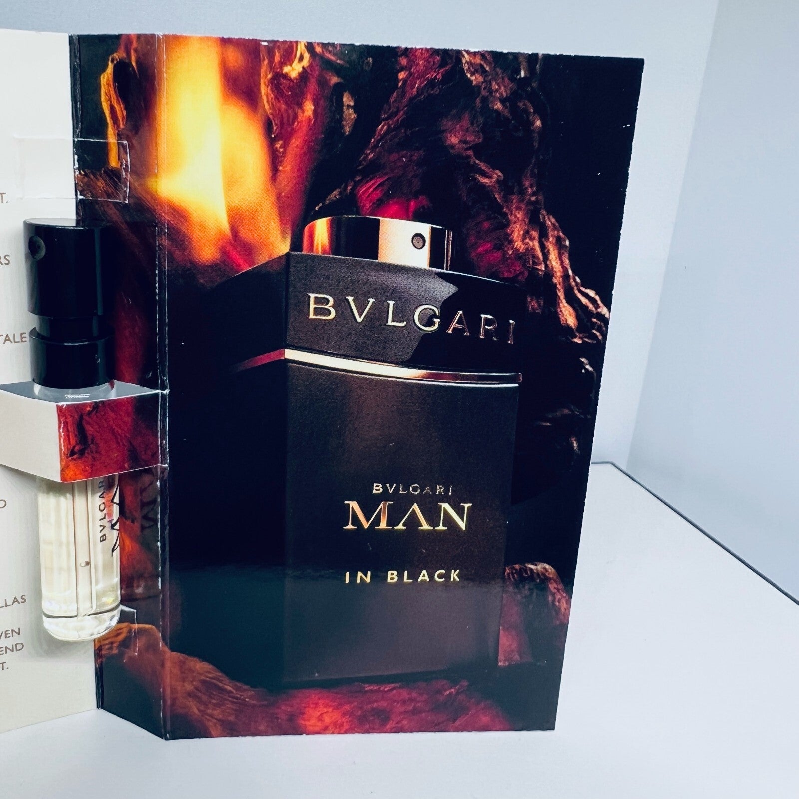 Bvlgari Cologne Collection For Men Sample Spray Vials 5Pc Set