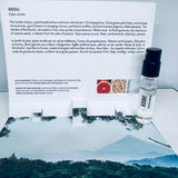 Memo Paris Kedu Eau de Parfum Sample Spray Vial 1.5ml / 0.05 oz
