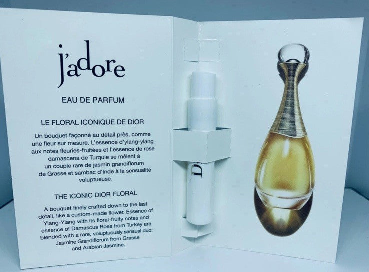 Dior J'adore Eau de Parfum Sample Spray 1ml