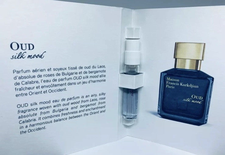 Maison Francis Kurkdjian Oud Silk Mood Eau de Parfum Sample Spray 2ml