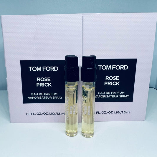 2 Tom Ford Rose Prick Eau de Parfum EDP Sample Spray 1.5ml / 0.05oz New