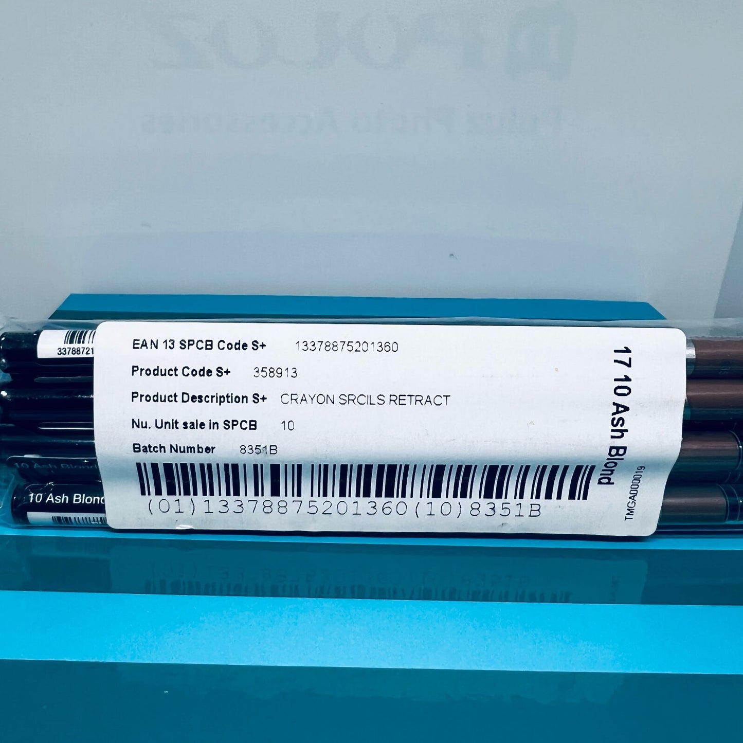10x SEPHORA eyebrow Retractable Brow Pencil -Waterproof 10 Ash Blonde New&Seal