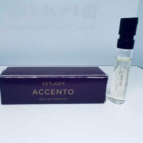 Xerjoff Accento Eau de Parfum Sample Vial Spray 2ml / 0.06oz