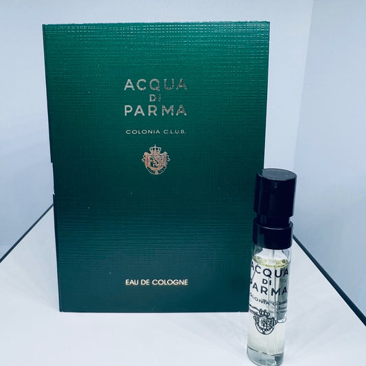 Acqua Di Parma Colonia C.L.U.B. Eau de Cologne Sample Spray 1.5ml / 0.05oz New