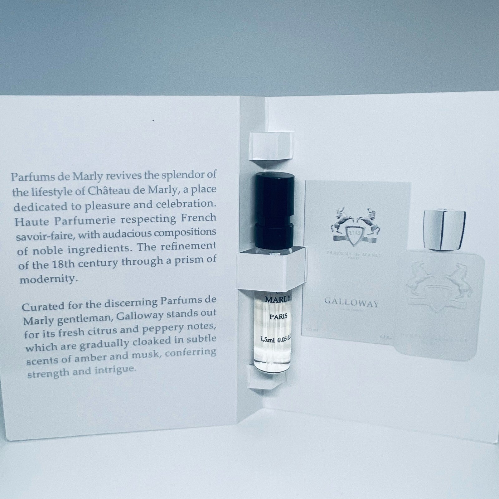 Parfums de Marly Galloway Eau de Parfum Sample Spray 1.5ml / 0.05oz