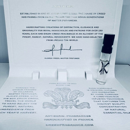 Creed Millesime Imperial Eau de Parfum Official Carded Sample Spray 1.7ml