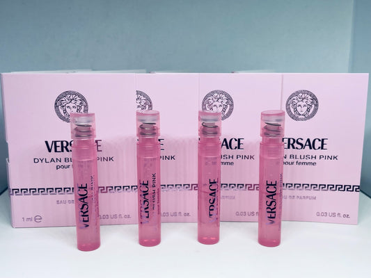 Versace Dylan Blush Pink Pour Femme EDP 1ml x 4 Perfume Sample Spray