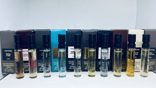 TOM FORD MASCULINE DISCOVER COLLECTION SAMPLE SIZE SPRAY 10PC SET